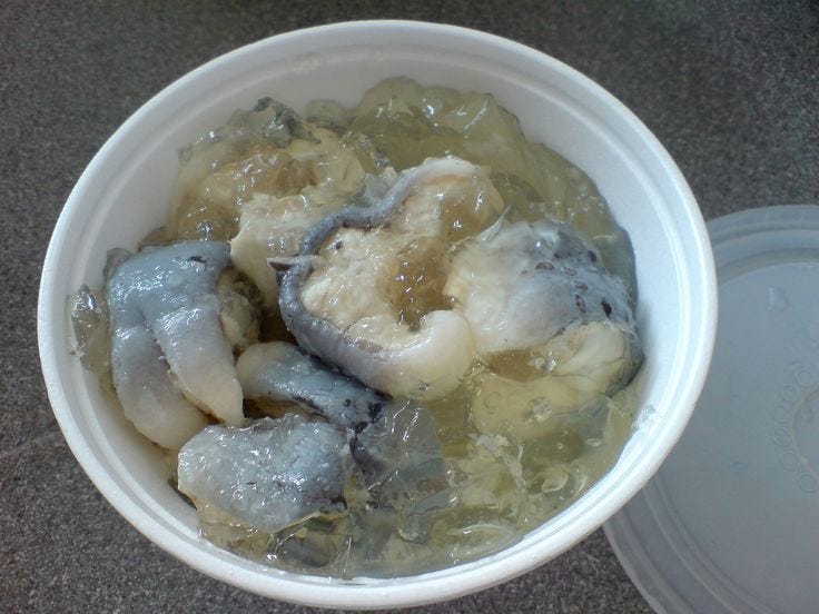 What Influences Perception of Jellied Eels