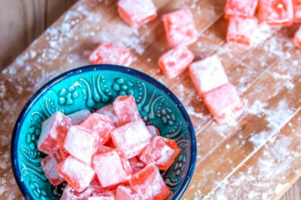 what does turkish delight taste like